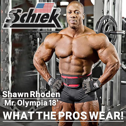 Schiek Sports 715 Premium Gel Lifting Gloves - Exercise Equipment Gloves