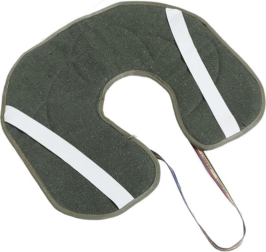GLEAVI Shoulder Pad for Barbell Squats and Hip Thrusts, Green Foam Cushion with Strap, Breathable Sports Shoulder Protector for Gym Weightlifting and Workout Support