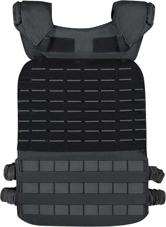 EVERYMATE Weighted Vest Men, Adjustable Weighted Vest Workout Vest for Strength Training Adjustable Strength and Endurance Training Fitness Tactical Running