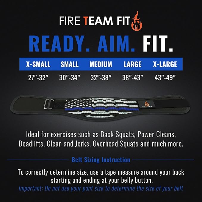 Weight Lifting Belt for Men and Women, 6 Inch, Bodybuilding & Fitness Back Support for Cross Training Workout, Squats, Lunges