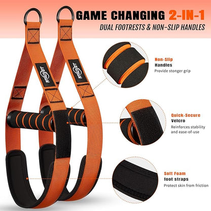 Pull Up Bands, Heavy Duty Resistance Bands with Handle, Workout Bands for Pull Up Bar, Pullup Assist Band Set for Exercise, Full Body Workout, Home Gym for Enhanced Strength, Muscle Training