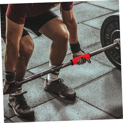 2pcs Portable Non-slip Barbell Protector Pads Covers for Weightlifting Hip Thrusts Horizontal Bars Lightweight Easy to Clean Strong Grip Design