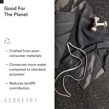 GEOMETRY Gym Towels for Working Out - Compact & Quick Dry, Super Absorbent Double-Sided Microfiber Sweat Towel – Premium Microfiber for Gym - Freckles, 16" x 30", 1 Piece
