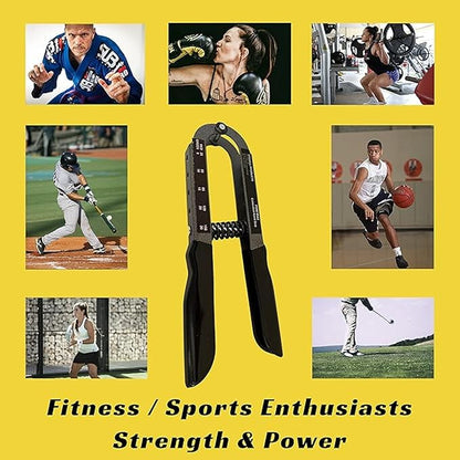 Stovall Adjustable Grip Strength Trainer | Professional Physical Therapy Hand Grip Exerciser | Rehab Hand Exerciser with Resistance