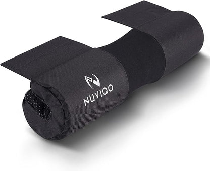 Barbell Squat Pad with Thick Foam and Nylon Padding - Neck & Shoulder Protective Pad Provides Support for Squats, Lunges & Hip Thrusts - Fits Olympic Standard Weightlifting Bar