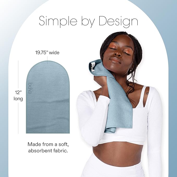 Bala Mini Sweat Towels for Gym, Sea - Cooling & Sweat Absorbing Gym Towels for Athletic Sports, Yoga, Pilates & Exercise - Home Workout Essentials for Women & Men - Soft, Quick Dry Fitness Rags