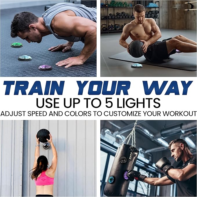Reflexx RLT 2.0 with TriPod's - Reaction Light Training - Improve Speed, Agility and Reaction time. for Sports and Fitness. All Ages and abilities…