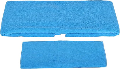 BalanceFrom 7-Piece Yoga Set with 71x24x1 Inches Extra Thick Mat and Carrying Sling – Includes 2 Blocks, Stretch Strap, 2 Towels, and Knee Pad for Home, Studio, and Gym Workouts