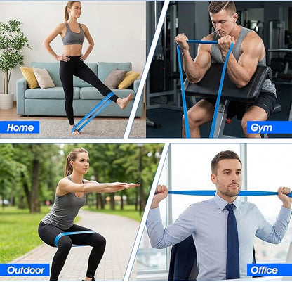 30 Pcs Resistance Bands Resistance Loop Exercise Bands Exercise Equipment Elastic Drap Ring for Women and Men Home Fitness, Gym, Yoga