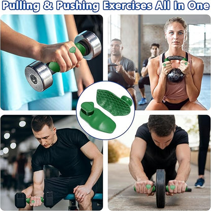 Silicone Gym Grips for Weight Lifting,Workout Gloves for Women Men Alternative,Anti Slip Gym Workout Grip,Rubber Gym Hand Grips-Weightlifting Grips Pad for Barbell,Pull Up,Ryptfit,Training