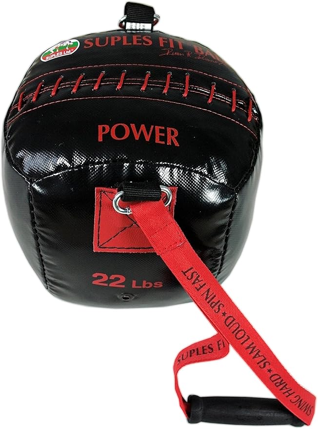 Suples Ball Strength – Bulgarian Bag Alternative for Functional Training, MMA, Wrestling, Judo, Grappling & Core Workouts