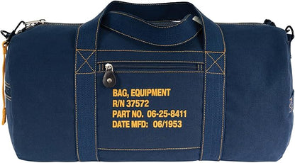 Rothco Canvas Equipment Duffle Bag – Travel & Gym Bag with Heavyweight Cotton Canvas Material – Great for Storing Gear, Clothing, and More
