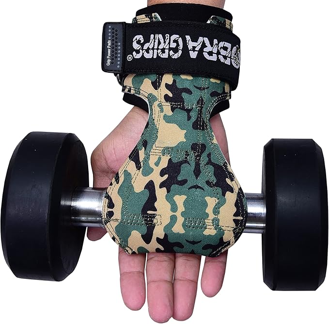 Cobra Grips PRO Weight Lifting Gloves Heavy Duty Straps Alternative with Power Lifting Hooks Padded Wrist Support for Deadlifts & Bodybuilding