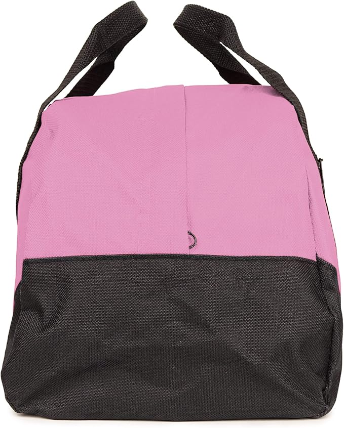 12" Duffel Bag Small Mini Travel Size Sports Gym Bag (Duffle Bag) (Pink)