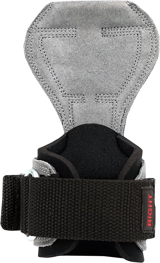 Cobra Grips PRO Weight Lifting Gloves Heavy Duty Straps Alternative with Power Lifting Hooks Padded Wrist Support for Deadlifts & Bodybuilding