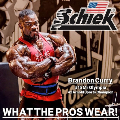 Schiek Sports 2004 Lifting Belt - Weight Lifting Belt for Women And Men - Neoprene Nylon Weight Belt