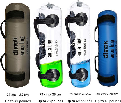 Workout Sand Bag Water Aqua Bag Training Weight Bag Military Sandbag for Fitness 45-80 LBS - Full Body Heavy Equipment