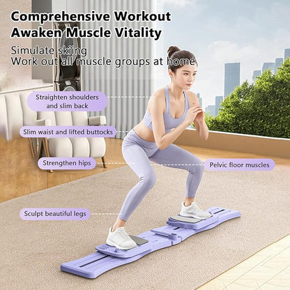 Portable Home Fitness Equipment Multifunctional Ab Core Training Kit Pilates for Women Men Home Gym Workout