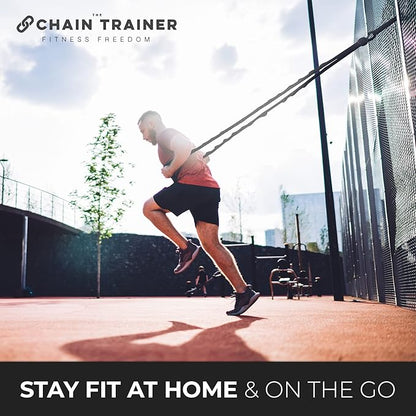 Portable Home Gym Multi-functional Basic Fitness Freedom Workout Equipment Comes in Basic, Intermediate, Advanced or Deluxe Sizes and Comes in Black or Silver