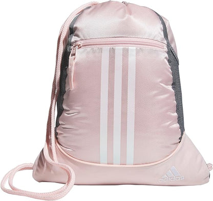 adidas Alliance Sackpack – Drawstring Backpack for Sports, Small Gym Bag