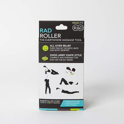 RAD Roller XL Peanut Roller Ball Massager - Soft Density Peanut Massage Ball - Myofascial Release for Back, Feet, Neck, Psoas - Suboccipital Release Device, Thoracic Spine Roller Balls