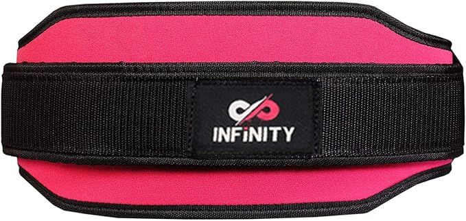 Neoprene Weight Lifting Belts Double Back Support Gym Workout Training Fitness