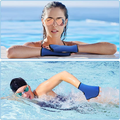 Carperipher Water Aerobics Set for Aquatic Exercise, Pool Fitness Equipment Foam Water Dumbbell Set, New Upgrade Aquatic Dumbbells and Foam Swim Aquatic Cuffs, Water Workout Fitness Tool