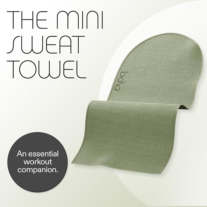 Bala Mini Sweat Towels for Gym, Sage - Cooling & Sweat Absorbing Gym Towels for Athletic Sports, Yoga, Pilates & Exercise - Home Workout Essentials for Women & Men - Soft, Quick Dry Fitness Rags