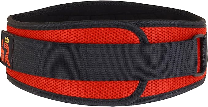 Men's & Women's Workout Back Support for Lifting Cross Training and Powerlifitng Weightlifting Belt 6" Inch Auto-Lock Weight Fitness Belt