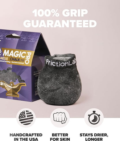 Friction Labs Gym Chalk – Magic Ball, PRO Ball (Chalk Bag Sock) | Non-Toxic Climbing Chalk for Bouldering, Gymnastics & More