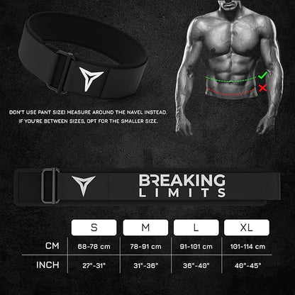 Breaking Limits Pink Lifting Belt - Weight Lifting Belt Women & Men - Squat Belt for Gym, Workout, Weightlifting, Powerlifting, Deadlifts - Cinturones para Hombre Gym - Woman Lifting Belts