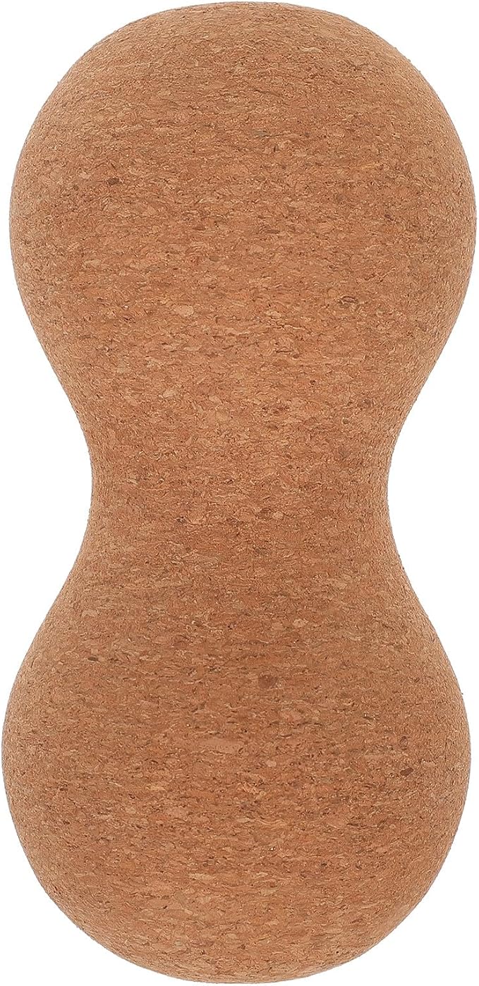 Peanut Shape Massage Ball Cork Wood Deep Tissue Mobility Massager for Muscle Relief and Myofascial Release Therapy –, Ergonomic Design for Physical Therapy and Fitness