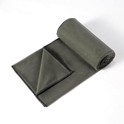 Amazon Basics Yoga Mat Towel, Hot Yoga, Soft, Sweat Absorbant