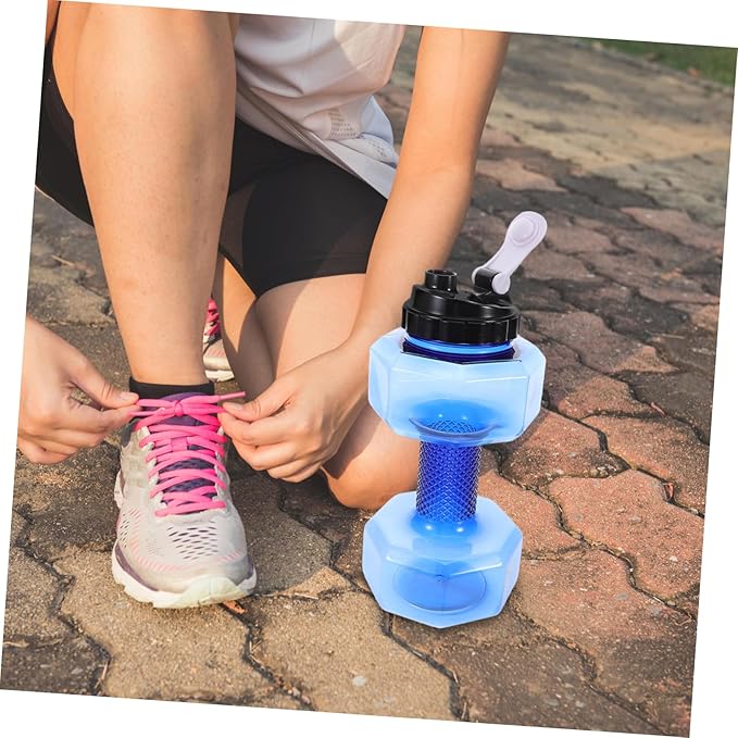 ibasenice Water Bottle Portable Fitness Cup for Gym Yoga Running Outdoors Camping Durable Multifunctional Design for Hydration and Strength Training