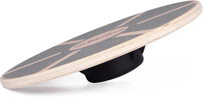 bintiva Wood Balance Board for Fitness Rehab Balance and Stability Training