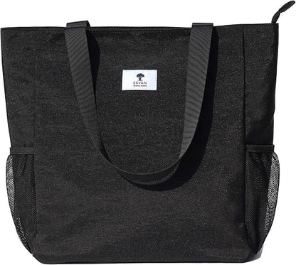 Original Floral Water Resistant Large Tote Bag Shoulder Bag for Gym Beach Travel Daily Bags Upgraded