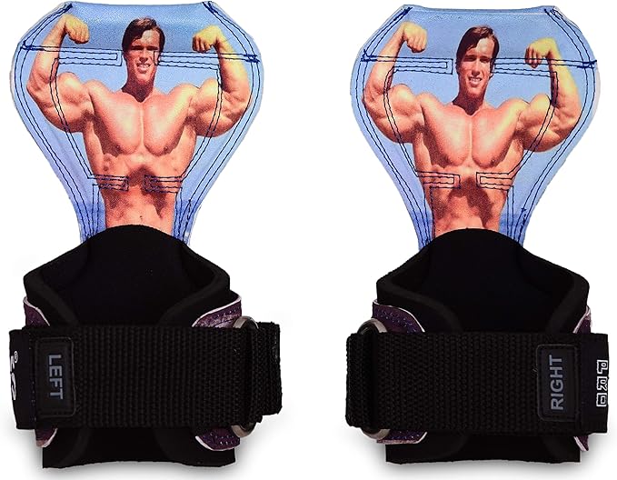 Cobra Grips PRO Weight Lifting Gloves Heavy Duty Straps Alternative with Power Lifting Hooks Padded Wrist Support for Deadlifts & Bodybuilding