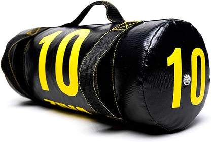 ZIVA Power Sandbag – Pre-Weighted Training Bag with Multiple Handles for Full-Body Strength & Conditioning – Heavy-Duty, No-Fill Needed (10–50 lb)