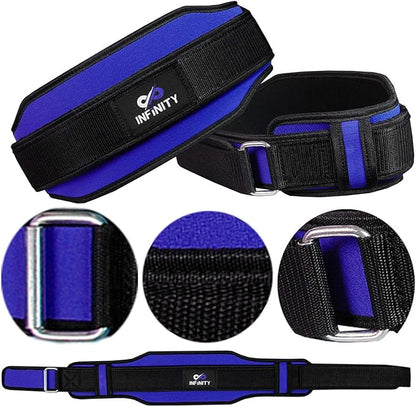 Neoprene Weight Lifting Belts Double Back Support Gym Workout Training Fitness