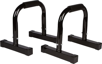 Trademark Innovations 14" Body Press, Dip, Push Up Bar Paralettes - Set of 2