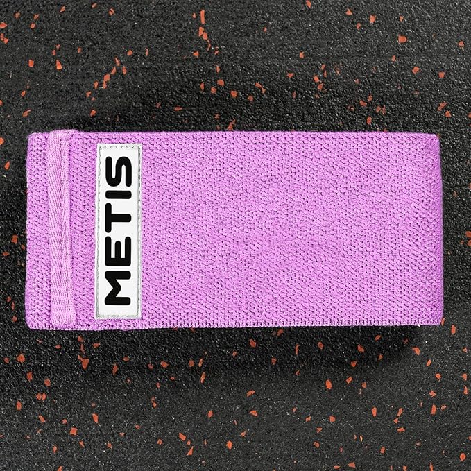 METIS Fabric Resistance Bands Set - Set of 3 Booty Bands | Essential Fitness Accessories | Light/Medium/Heavy Fitness Bands | Perfect for Home Fitness, Yoga, Pilates