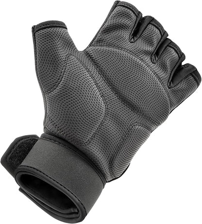 Adidas Elite Training & Weightlifting Gloves, Fingerless Workout Gloves