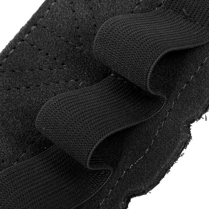 Luxshiny Weightlifting Gloves for Men Non-Slip Palm Protector Fingerless Gym Hand Grips with Wrist Support for Fitness Training and Pull Ups