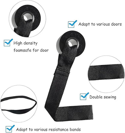 Premium Exercise Bands Resistance Bands Set with Handles & Door Anchor - Perfect Stretch Rope for Home Workouts, Ideal for Fitness Enthusiasts & Home Gym