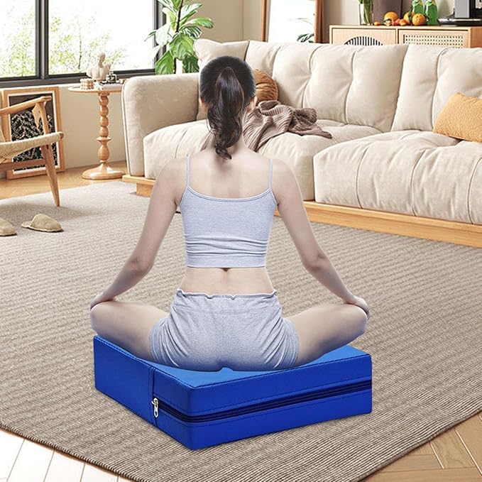 Foam Balance Pad for Ankle Exercise & Strength Training - Anti-Slip Fitness Board for Home Gym, Yoga, Pilates, Core & Rehabilitation Workouts