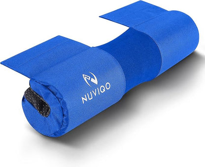 Barbell Squat Pad with Thick Foam and Nylon Padding - Neck & Shoulder Protective Pad Provides Support for Squats, Lunges & Hip Thrusts - Fits Olympic Standard Weightlifting Bar