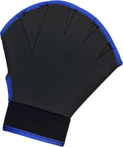Flow Swimming Resistance Gloves - Webbed Gloves for Water Aerobics, Aquatic Fitness, and Swim Training