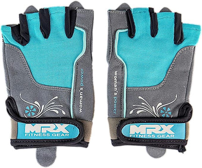 MRX BOXING & FITNESS Weight Lifting/Exercise Grip Gloves for Women, Great for Workouts, Weight Training and More, Pro Series