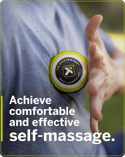 TRIGGERPOINT Foam Massage Ball - Deep Tissue Relief for Muscle and Joint Pain - Mimics Therapist's Hands - Targets Small Muscle Tightness - Lightweight & Easy to Clean
