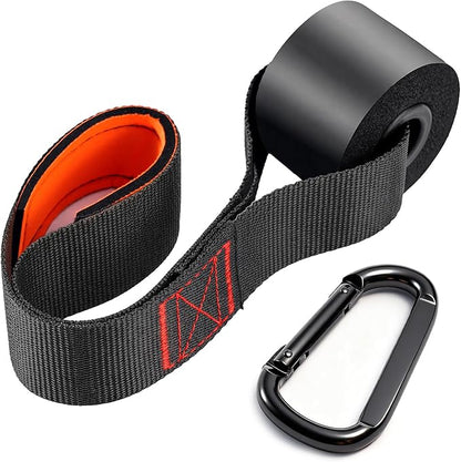 Slim Panda Door Anchor for Resistance Bands,Heavy Duty Resistance Band Door Anchor For Home Workout,Physical Therapy & Fitness, Large Door Anchor Attachment